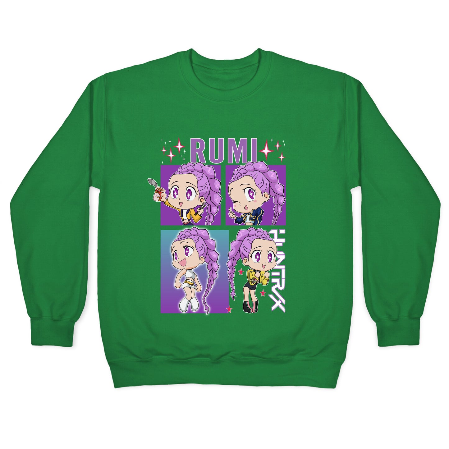 Rumi Kpop Demon Hunters Crewneck Sweatshirt