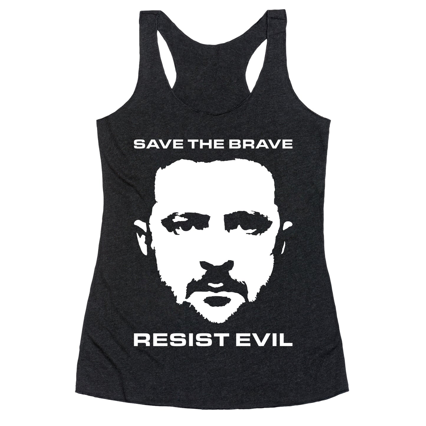 Zelensky Save The Brave Racerback Tank