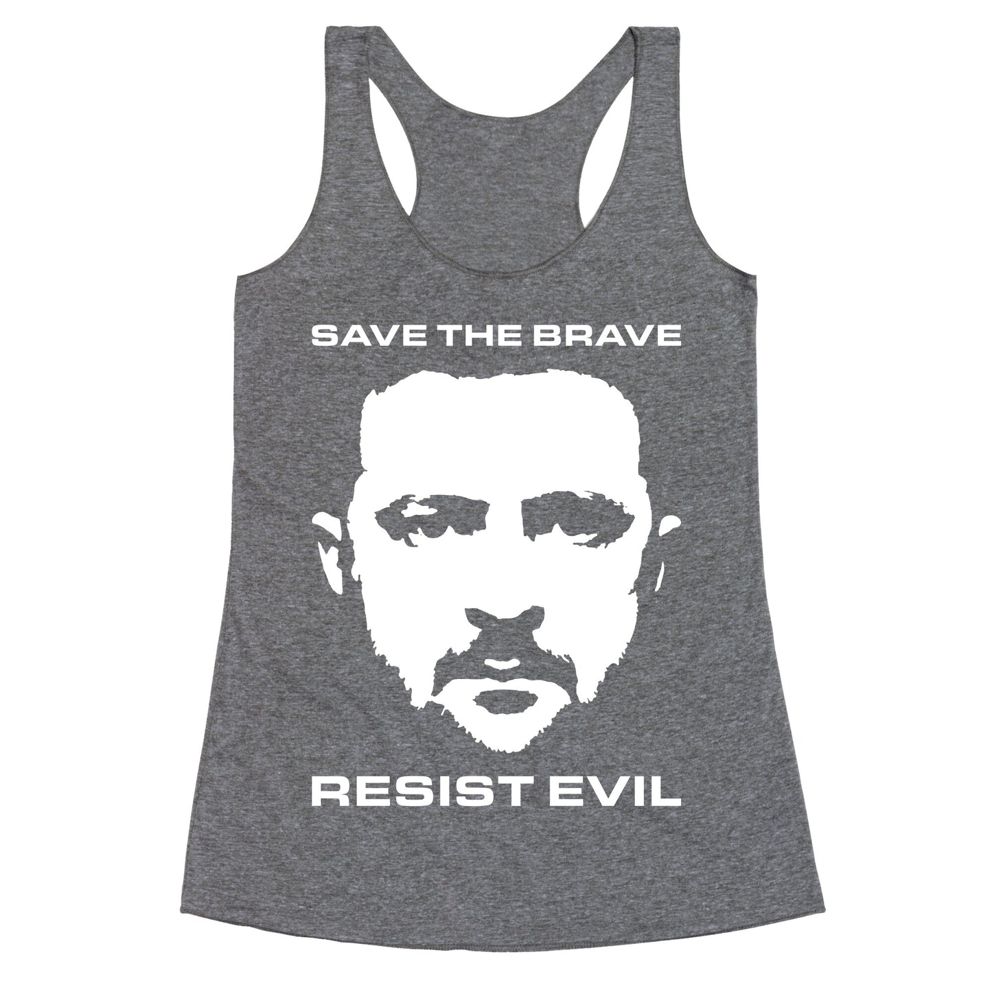 Zelensky Save The Brave Racerback Tank