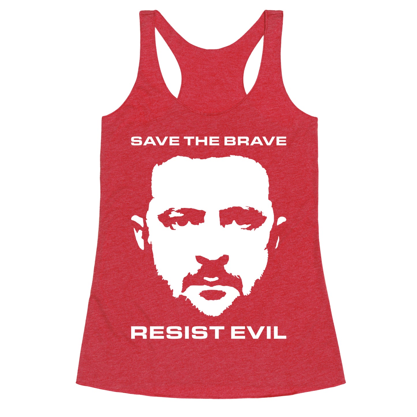 Zelensky Save The Brave Racerback Tank