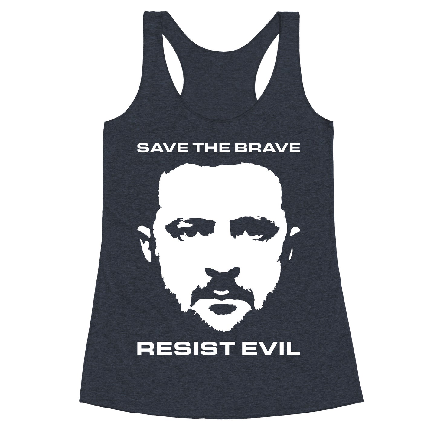 Zelensky Save The Brave Racerback Tank