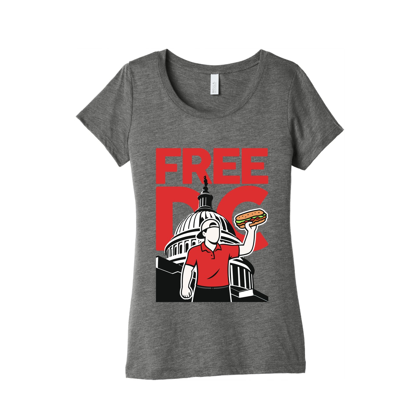 Anti Ice DC Sandwich Guy Womens Triblend Tee