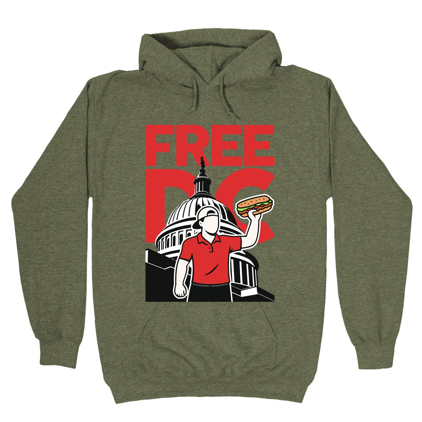 Anti Ice DC Sandwich Guy Hoodie