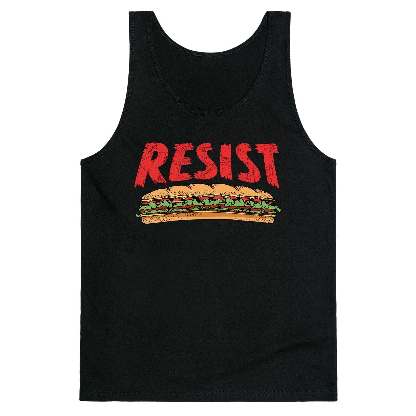 Resist Anti Ice Sandwich Guy DC Tank Top