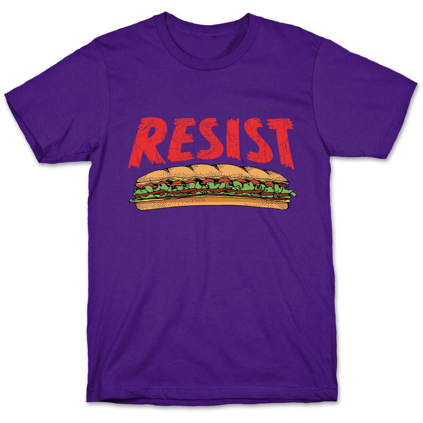 Resist Anti Ice Sandwich Guy DC T-Shirt