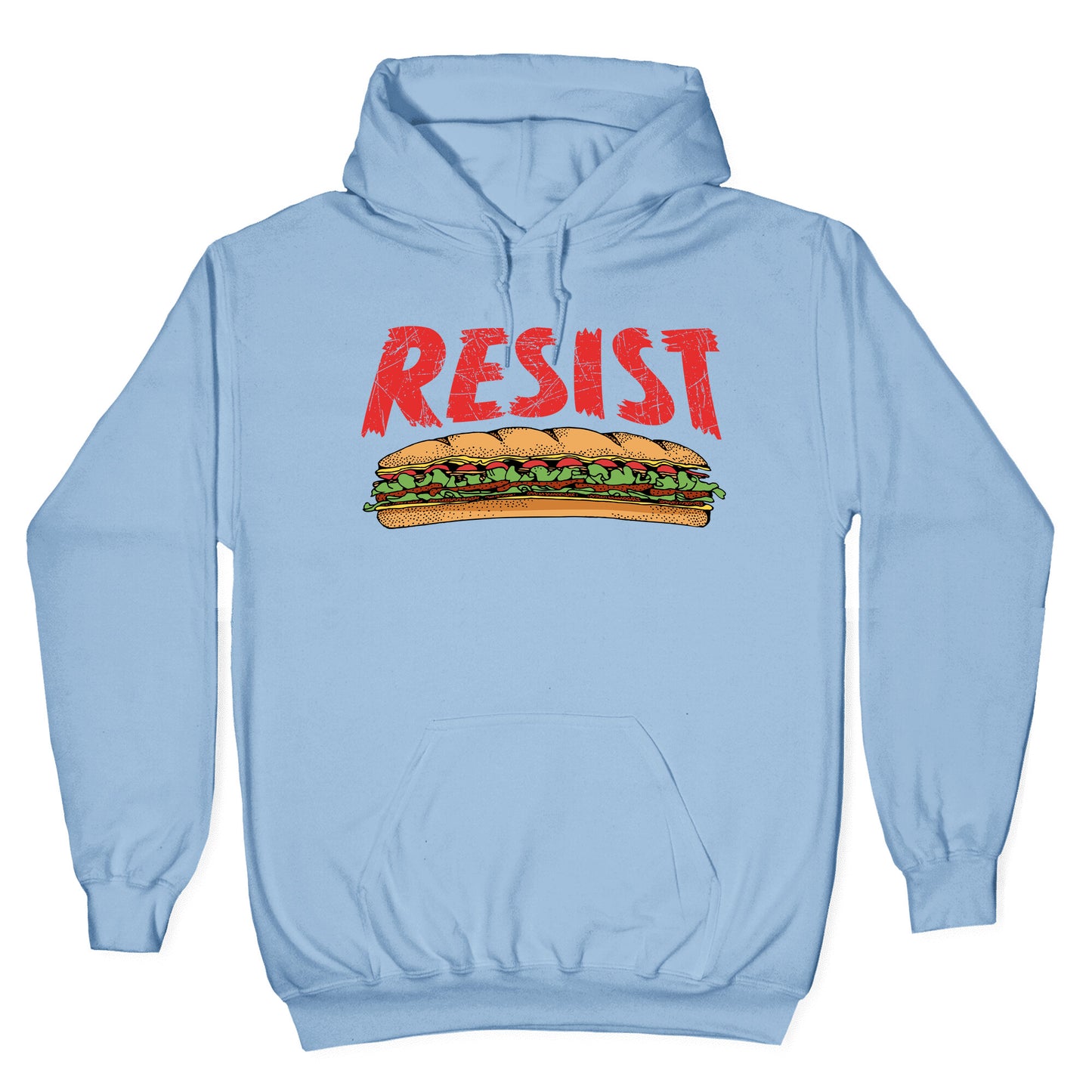 Resist Anti Ice Sandwich Guy DC Hoodie