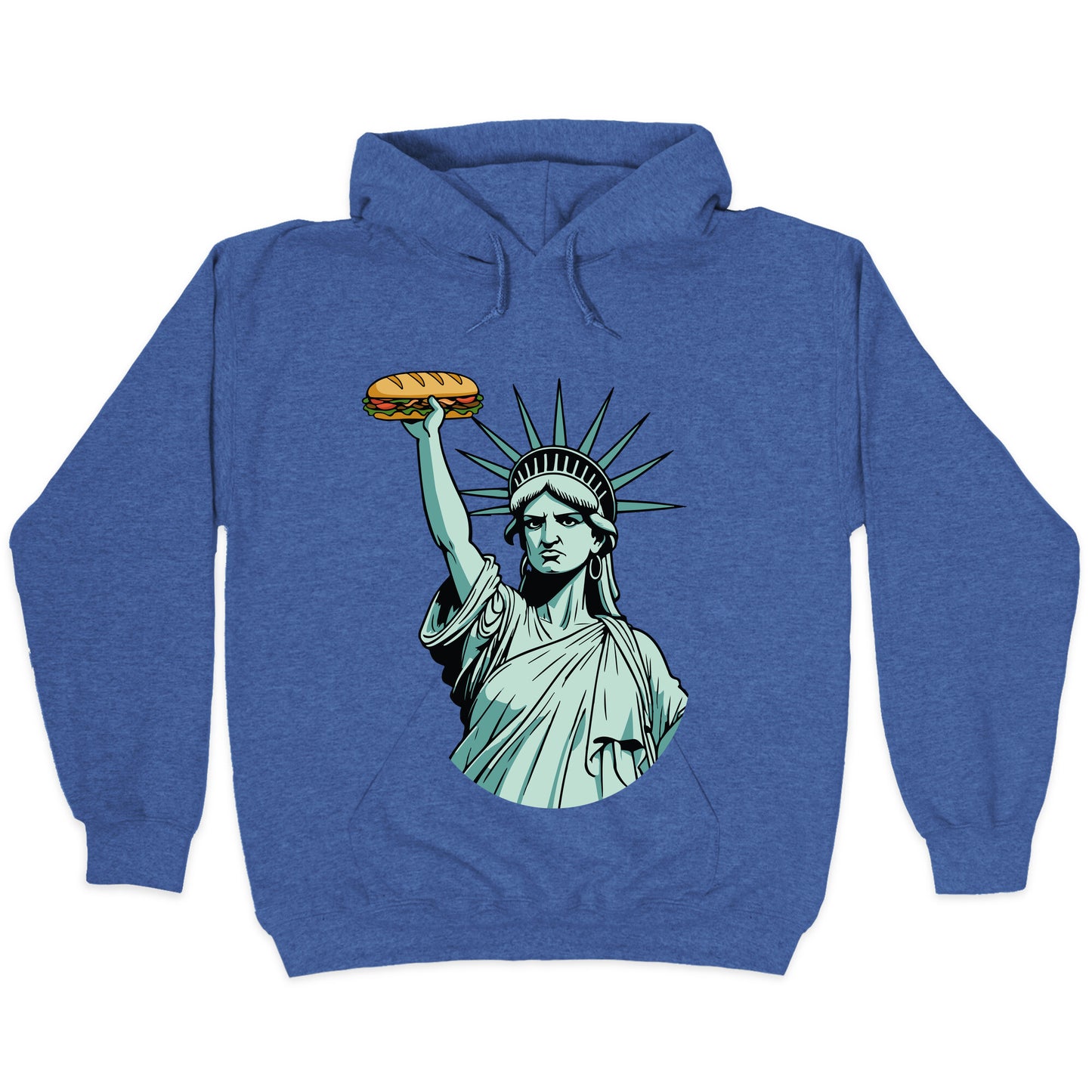 Statue of Liberty Sandwich Guy DC Hoodie