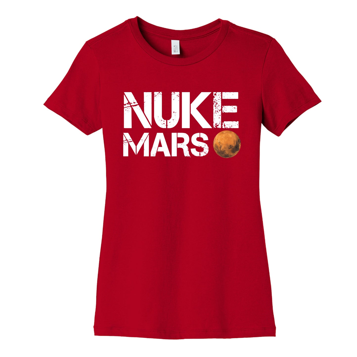 Nuke Mars Womens Cotton Tee