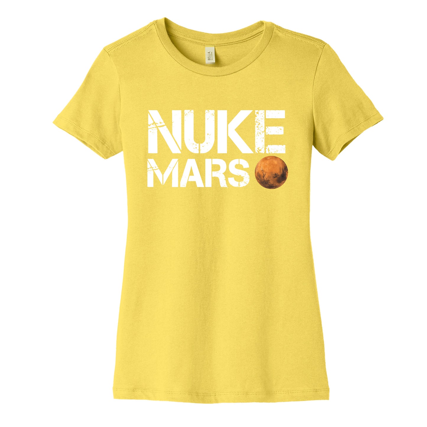 Nuke Mars Womens Cotton Tee