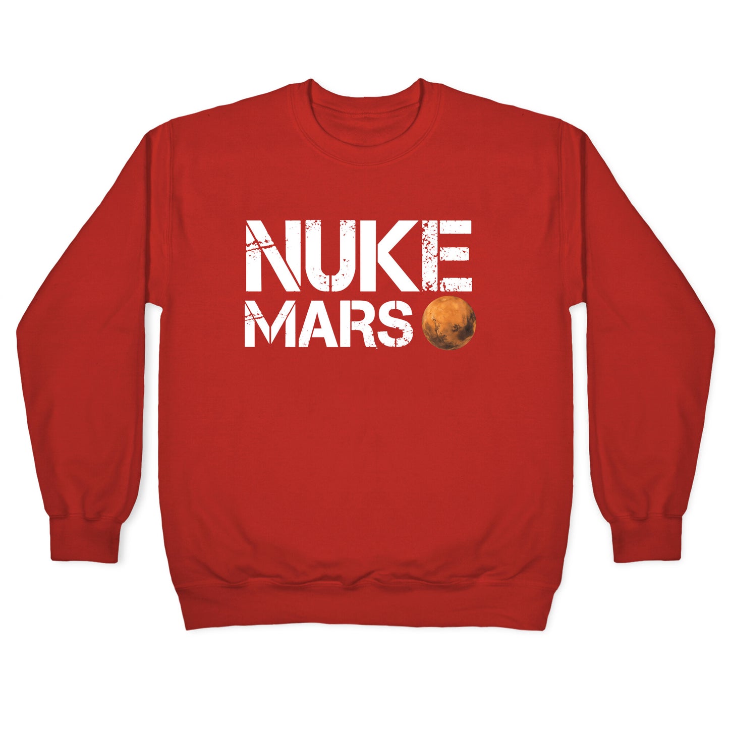 Nuke Mars Crewneck Sweatshirt