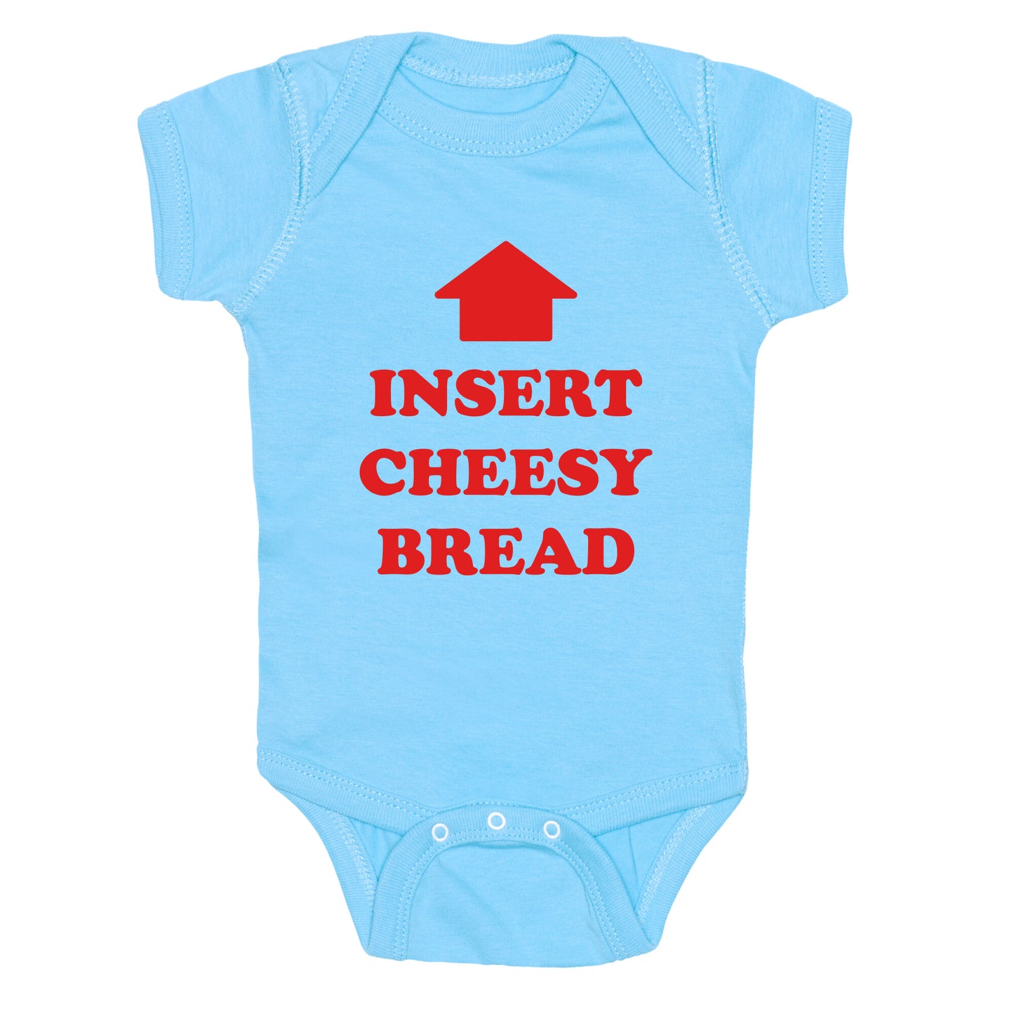 Insert Cheesy Bread Baby One-Piece