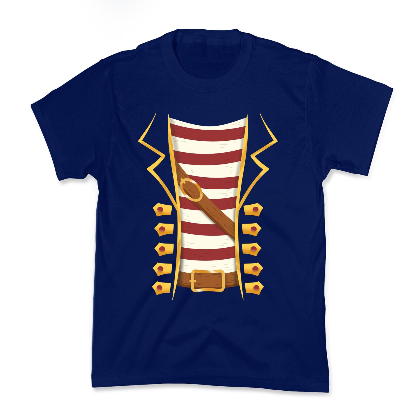 Buccaneer Halloween Pirate Costume Kids Tee