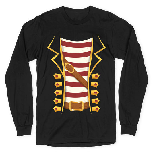 Buccaneer Halloween Pirate Costume Longsleeve Tee