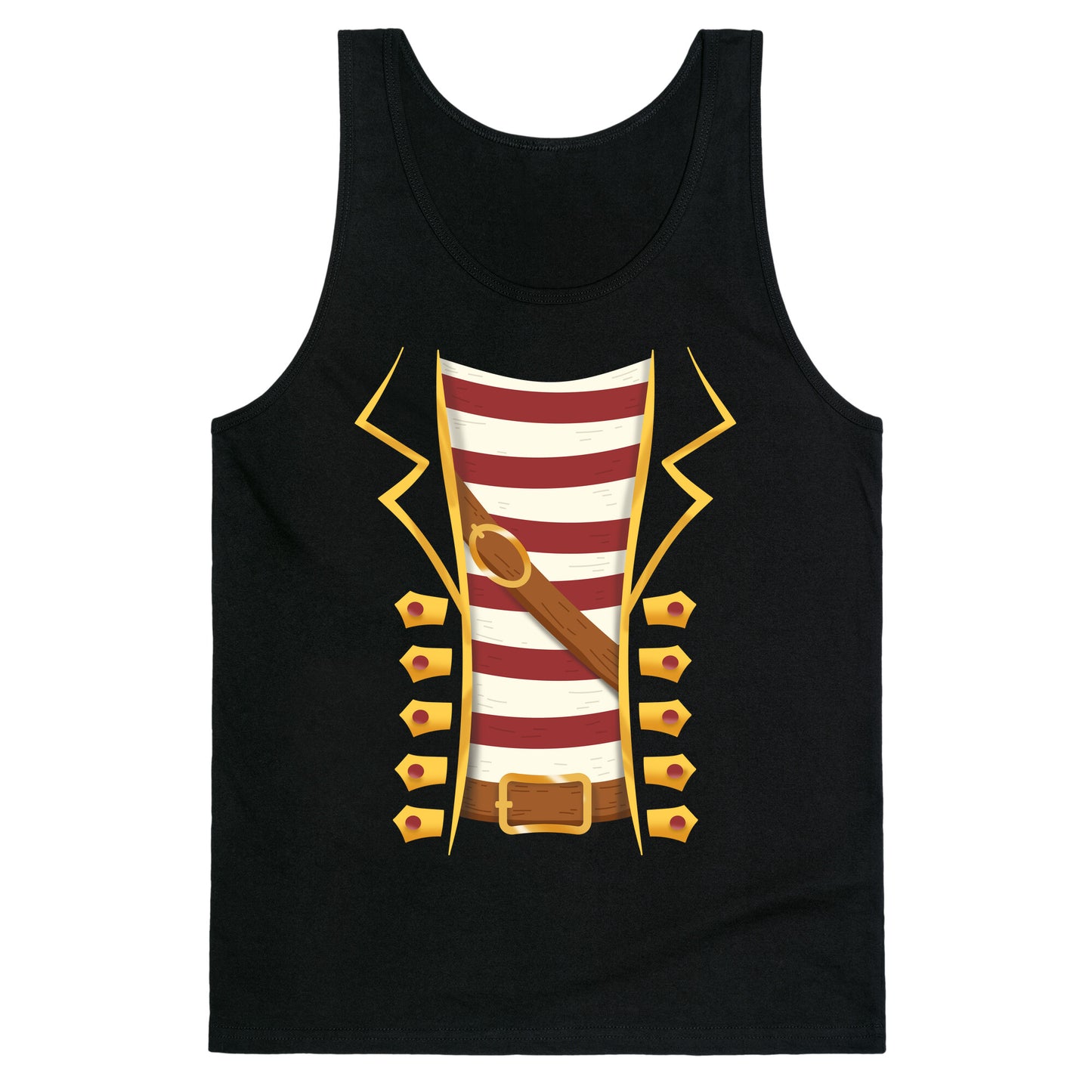 Buccaneer Halloween Pirate Costume Tank Top