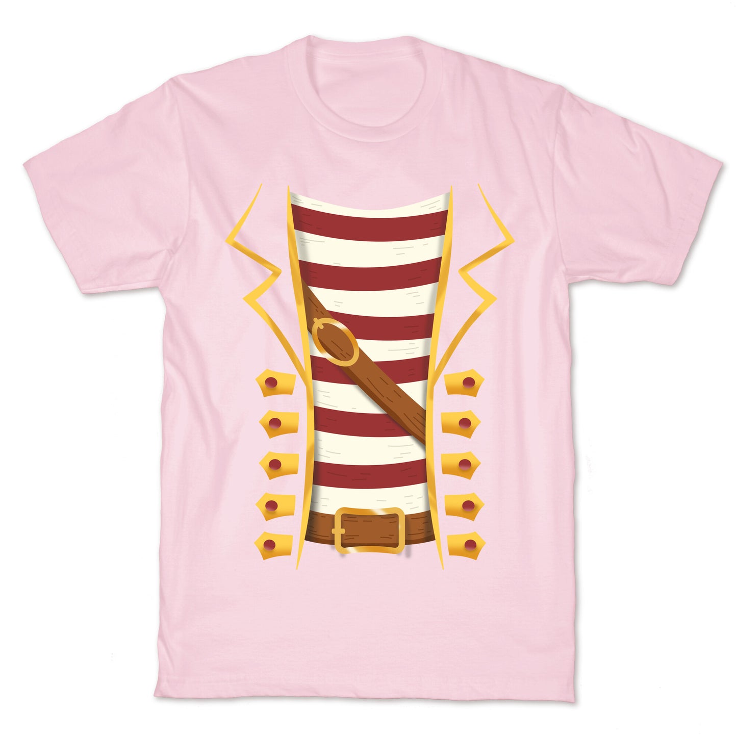 Buccaneer Halloween Pirate Costume T-Shirt