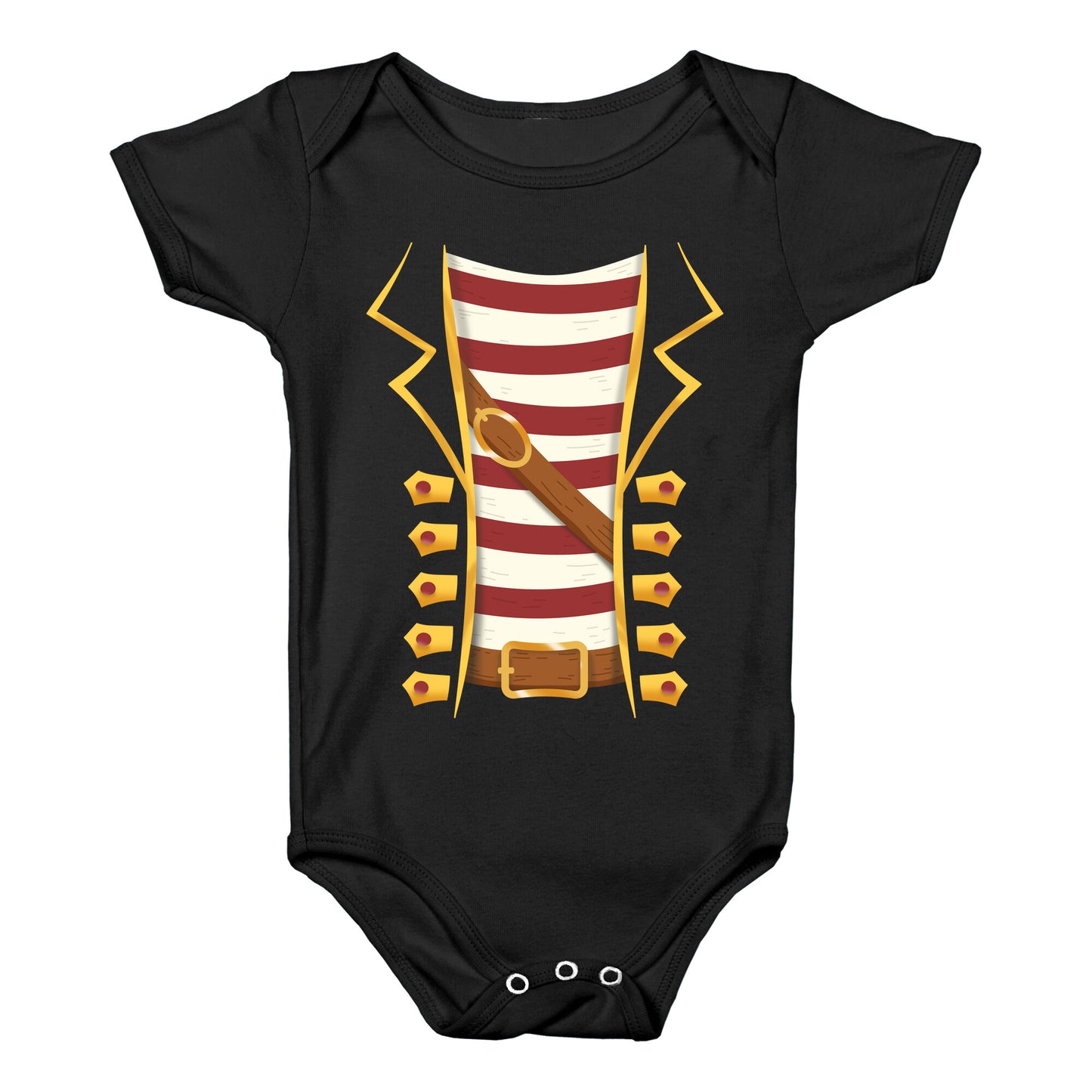 Buccaneer Halloween Pirate Costume Baby One-Piece