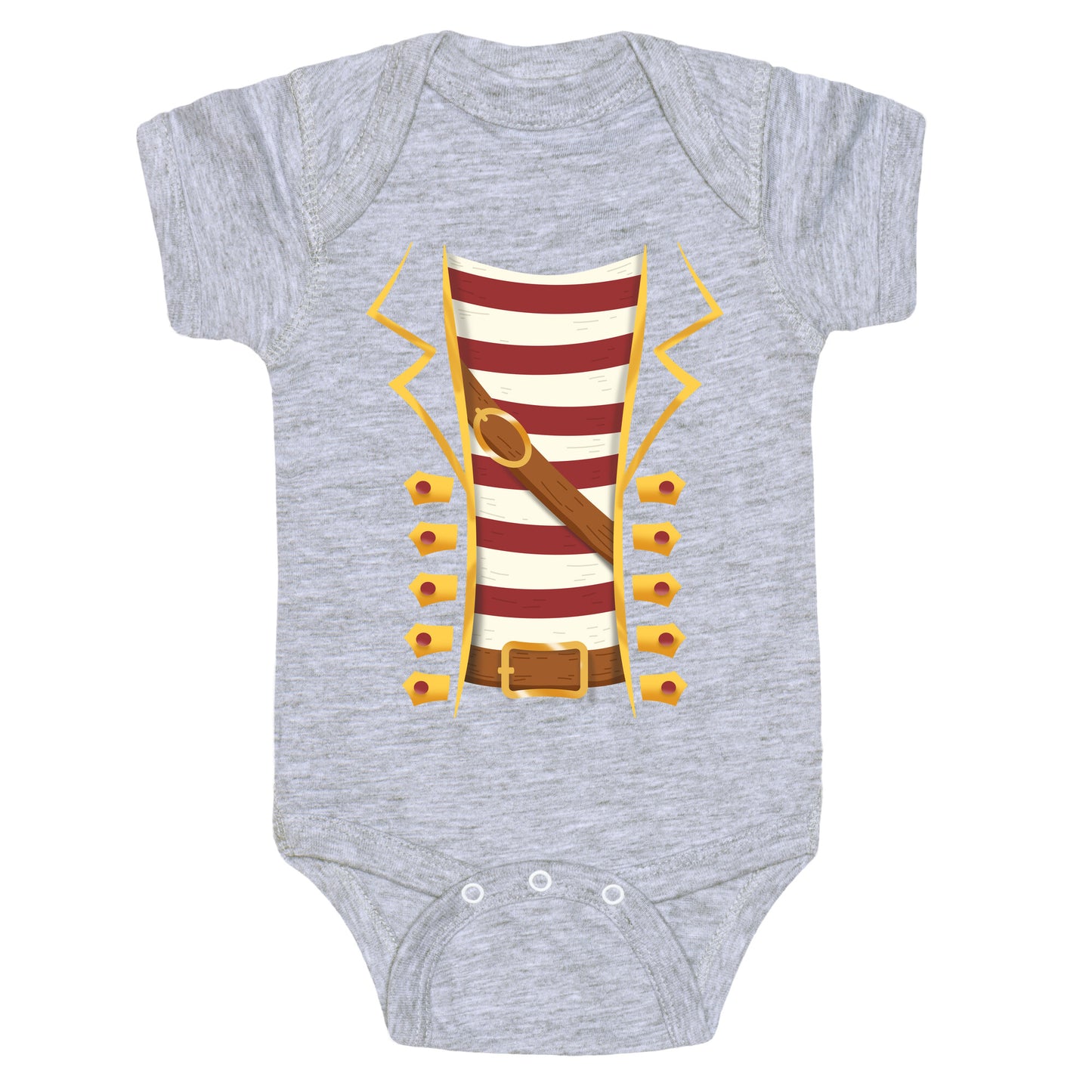 Buccaneer Halloween Pirate Costume Baby One-Piece
