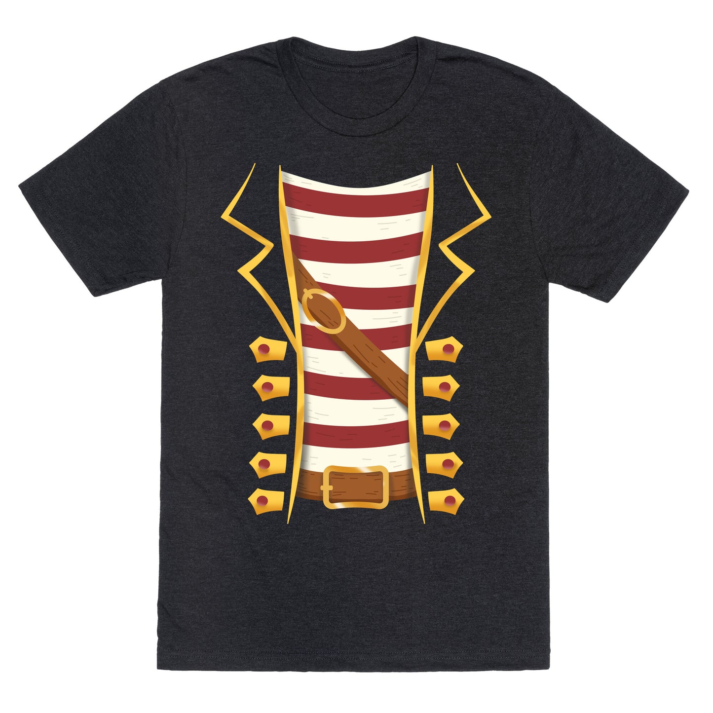 Buccaneer Halloween Pirate Costume Unisex Triblend Tee