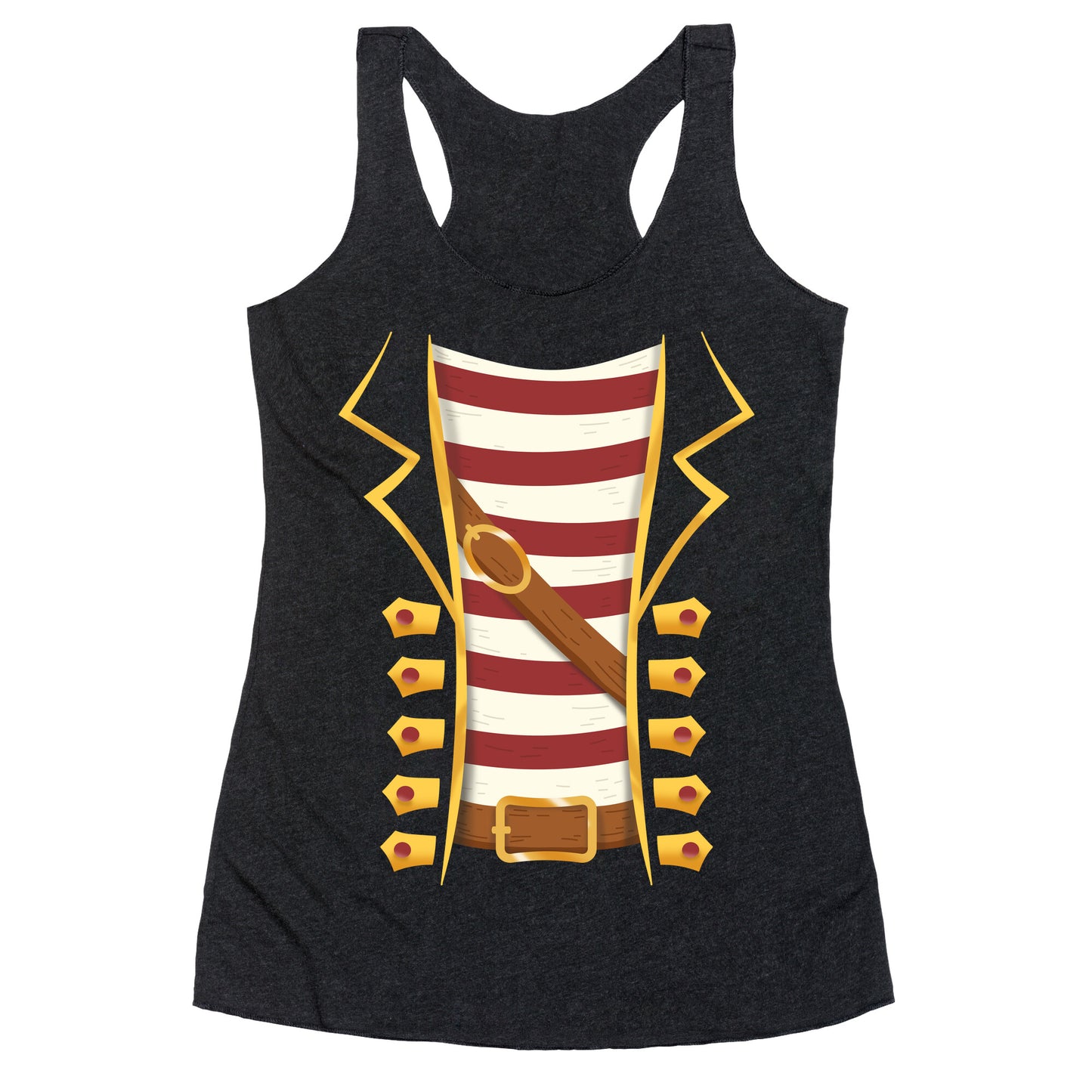 Buccaneer Halloween Pirate Costume Racerback Tank