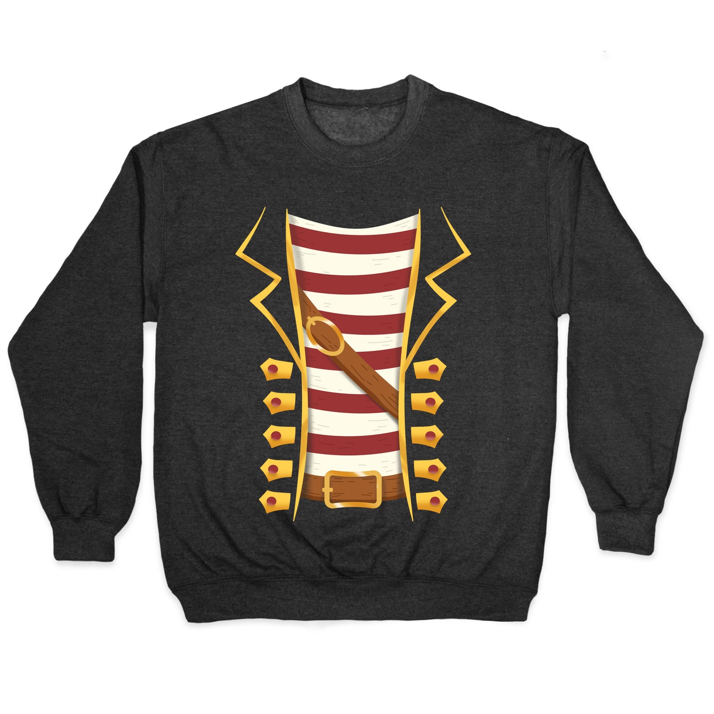 Buccaneer Halloween Pirate Costume Crewneck Sweatshirt