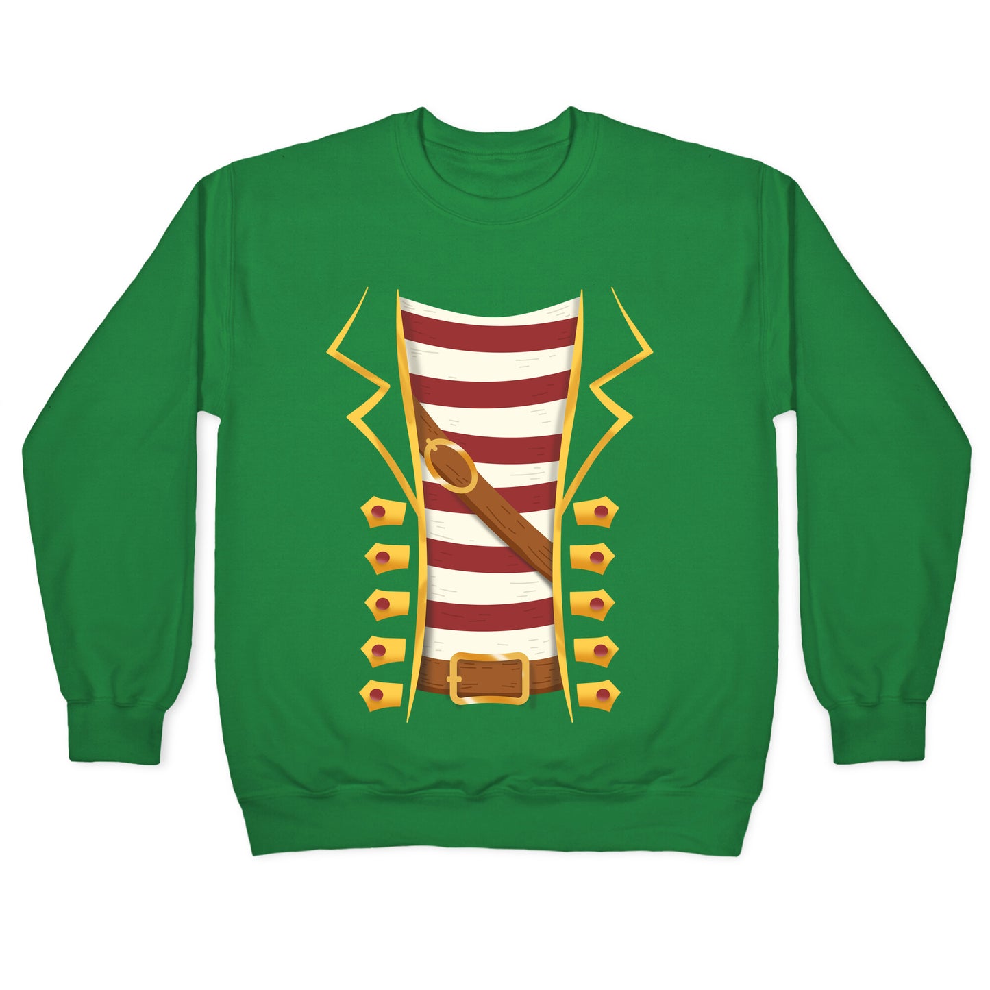 Buccaneer Halloween Pirate Costume Crewneck Sweatshirt