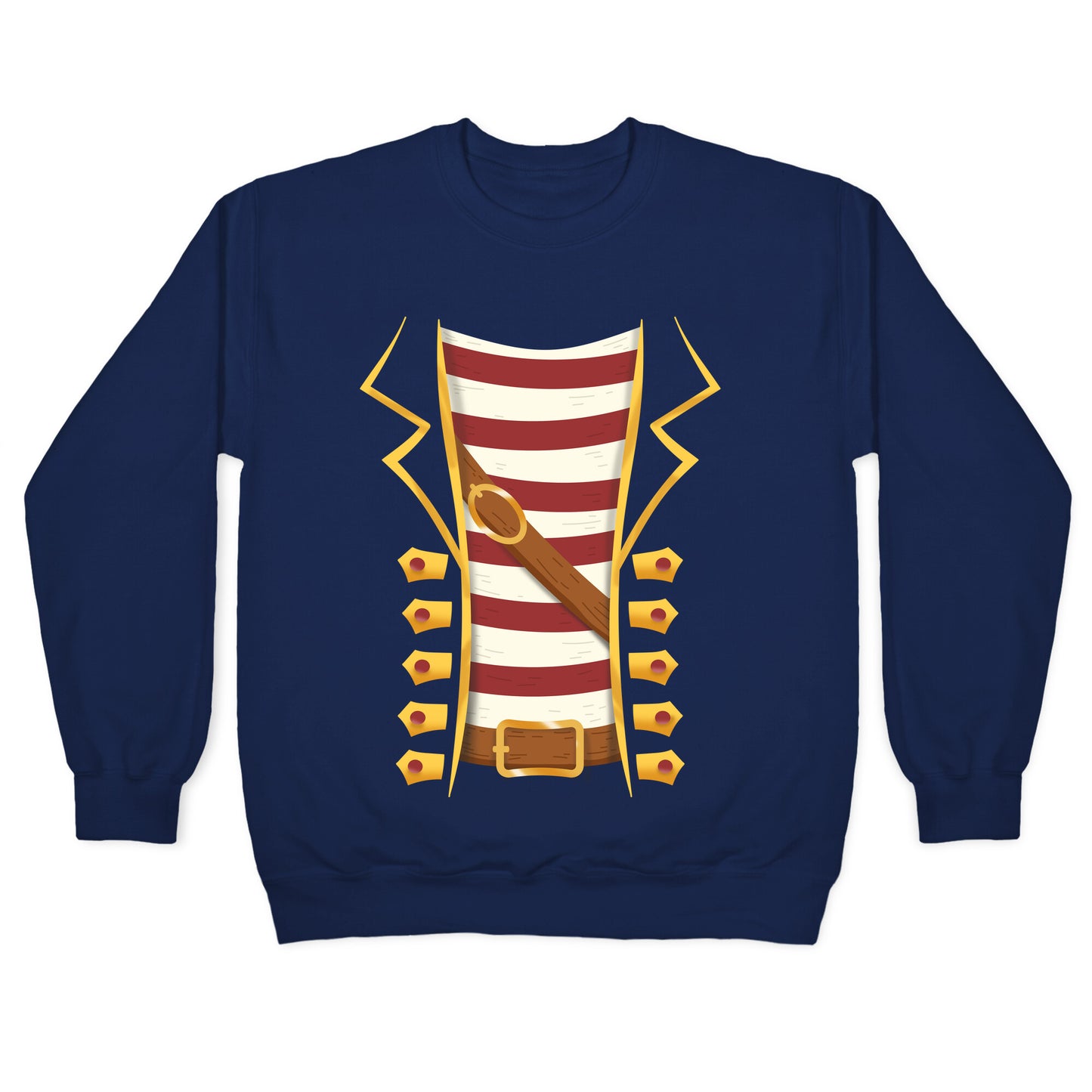 Buccaneer Halloween Pirate Costume Crewneck Sweatshirt
