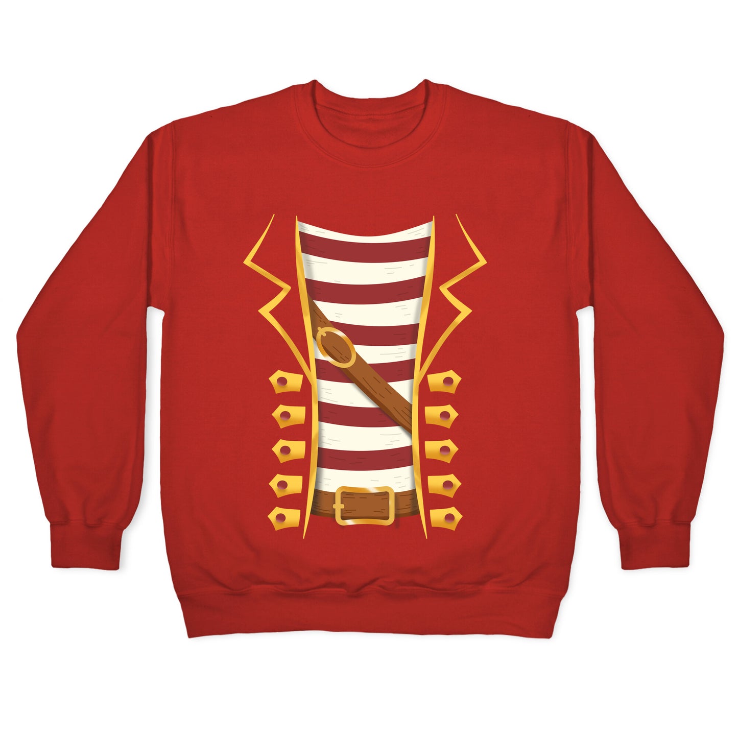 Buccaneer Halloween Pirate Costume Crewneck Sweatshirt