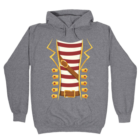 Buccaneer Halloween Pirate Costume Hoodie