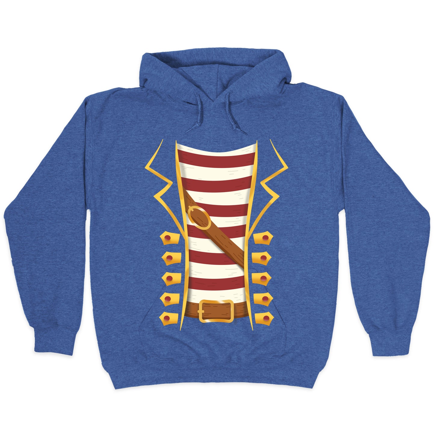 Buccaneer Halloween Pirate Costume Hoodie
