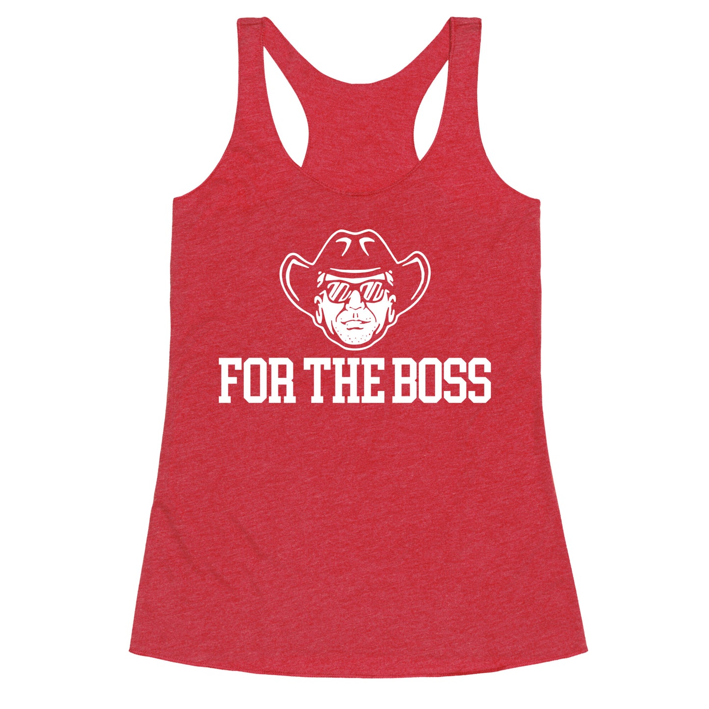 For the Boss Irsay Racerback Tank