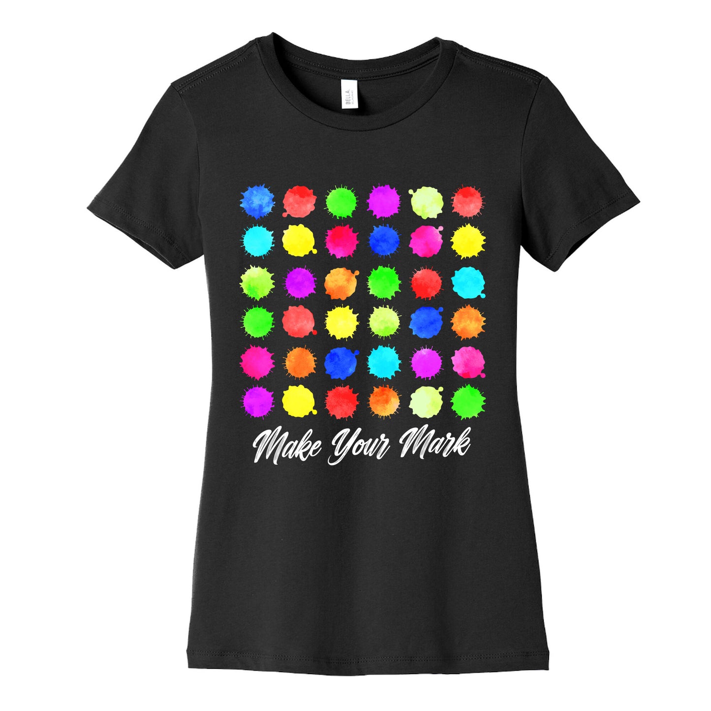 Dot Day Make Your Mark Womens Cotton Tee