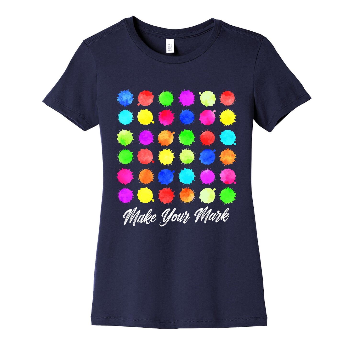 Dot Day Make Your Mark Womens Cotton Tee