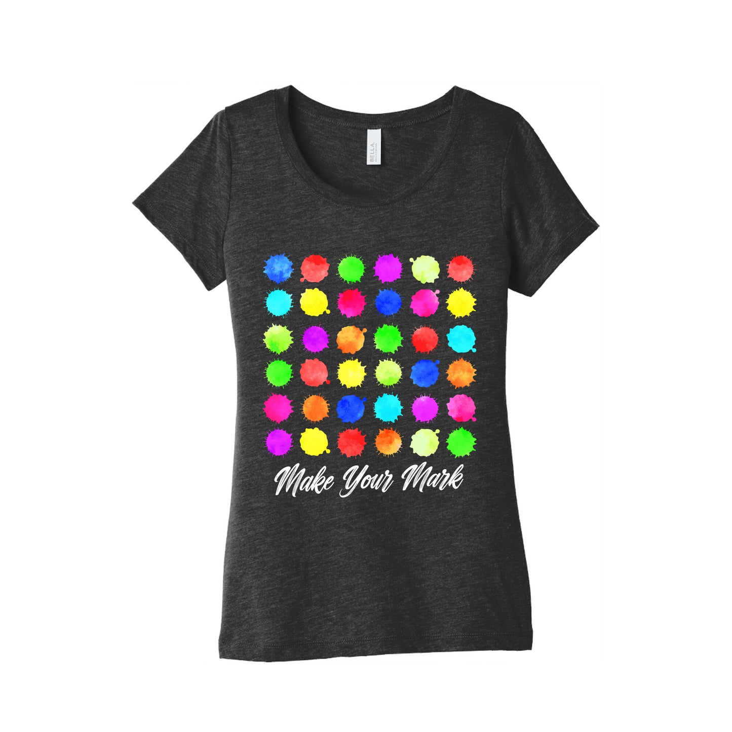 Dot Day Make Your Mark Womens Triblend Tee