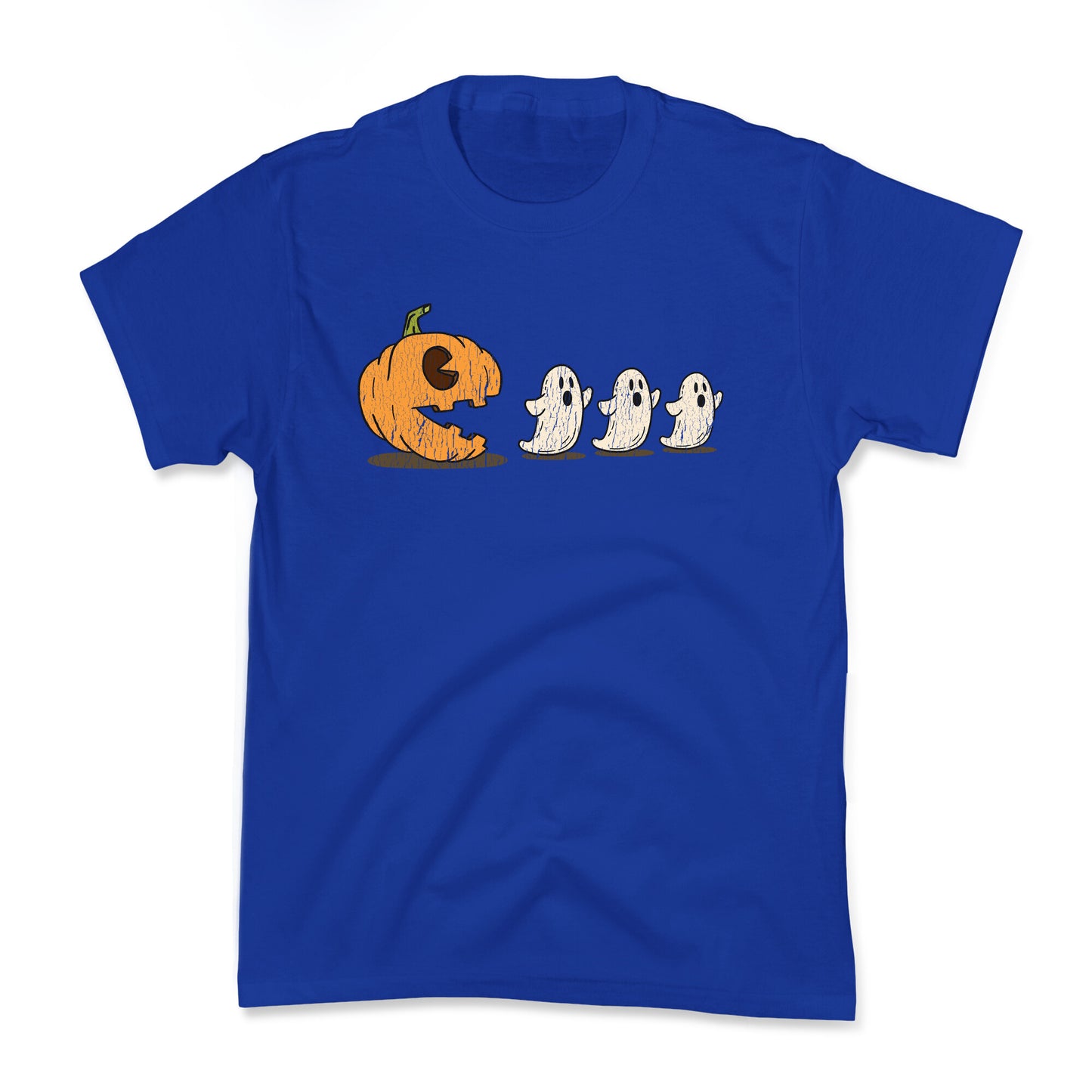 Halloween Pumpkin Ghost Game Kids Tee