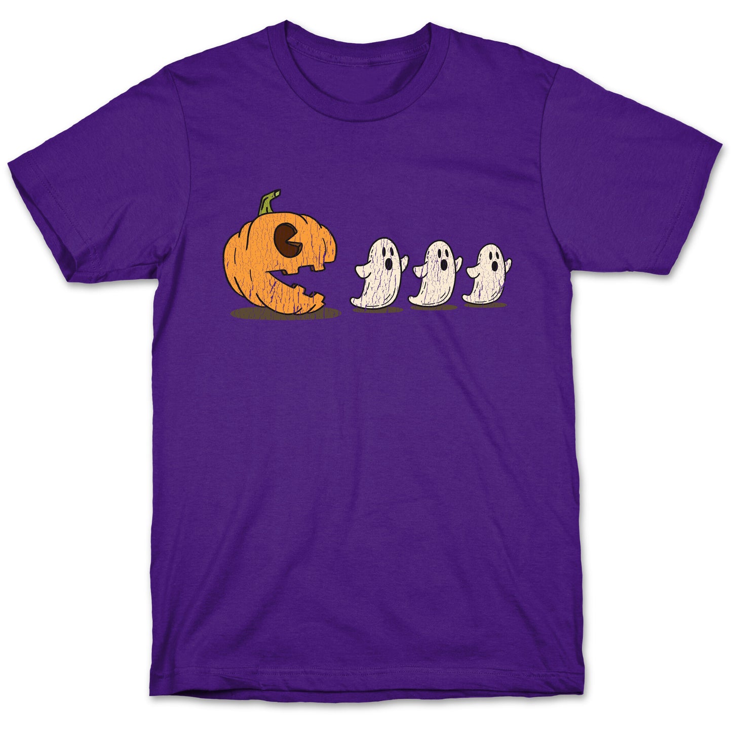 Halloween Pumpkin Ghost Game T-Shirt