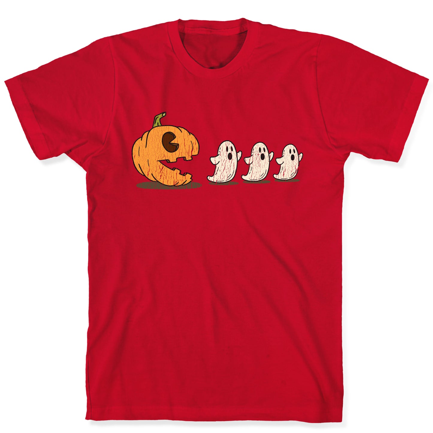 Halloween Pumpkin Ghost Game T-Shirt