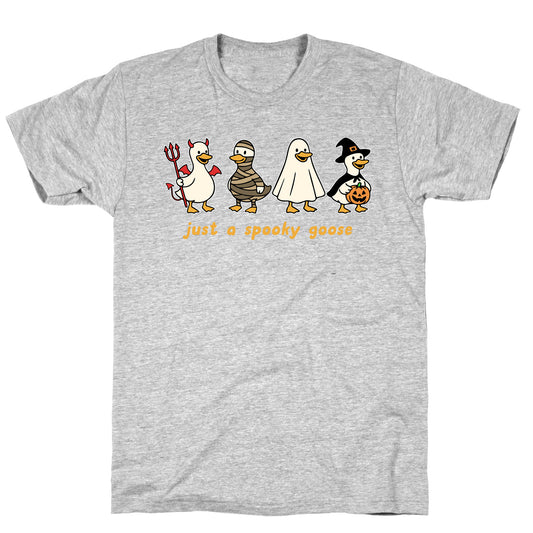 Halloween Just A Spooky Goose T-Shirt