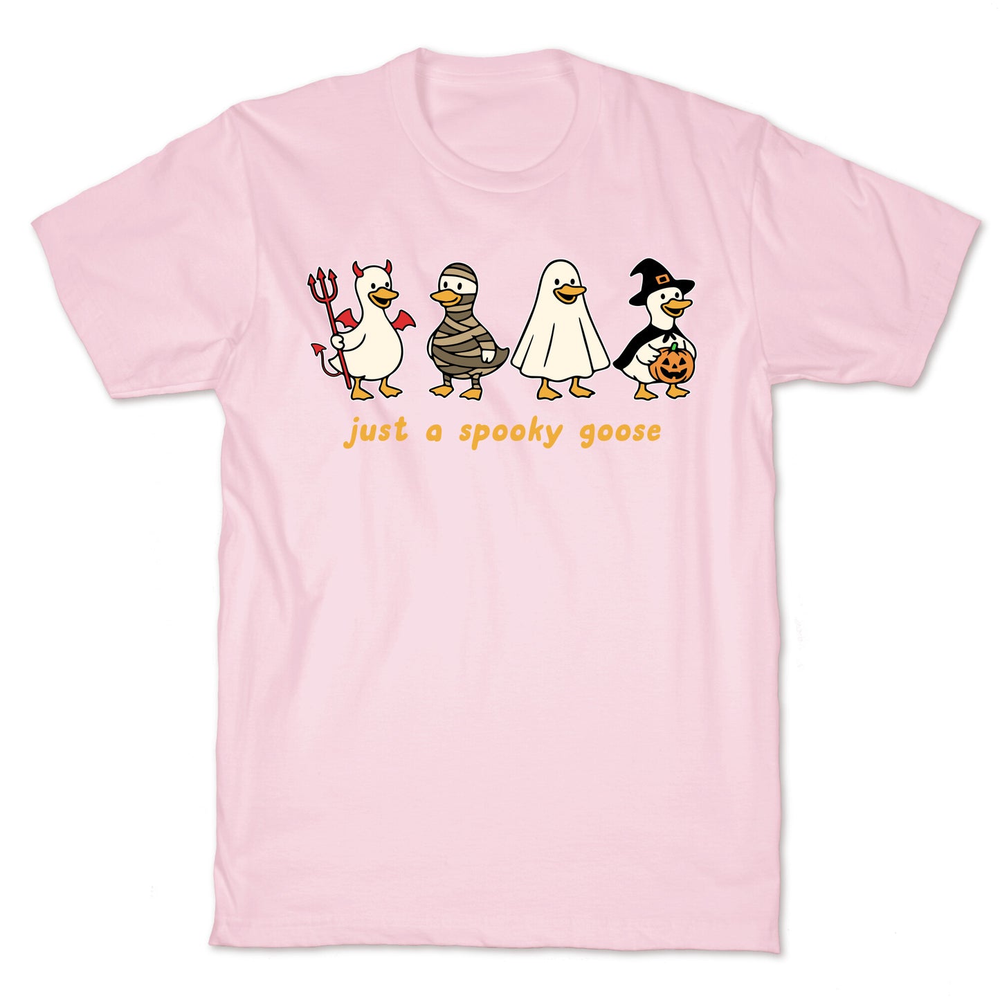 Halloween Just A Spooky Goose T-Shirt