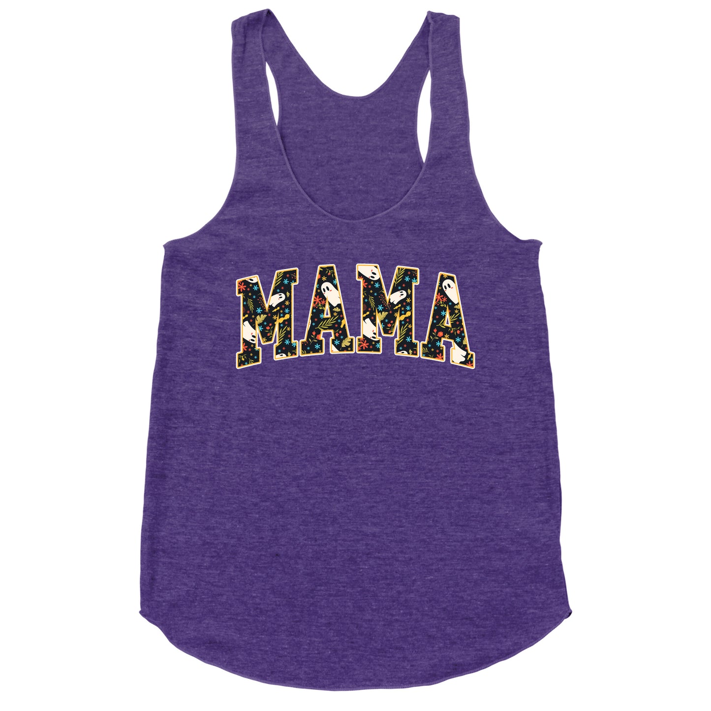 Halloween Mama Racerback Tank