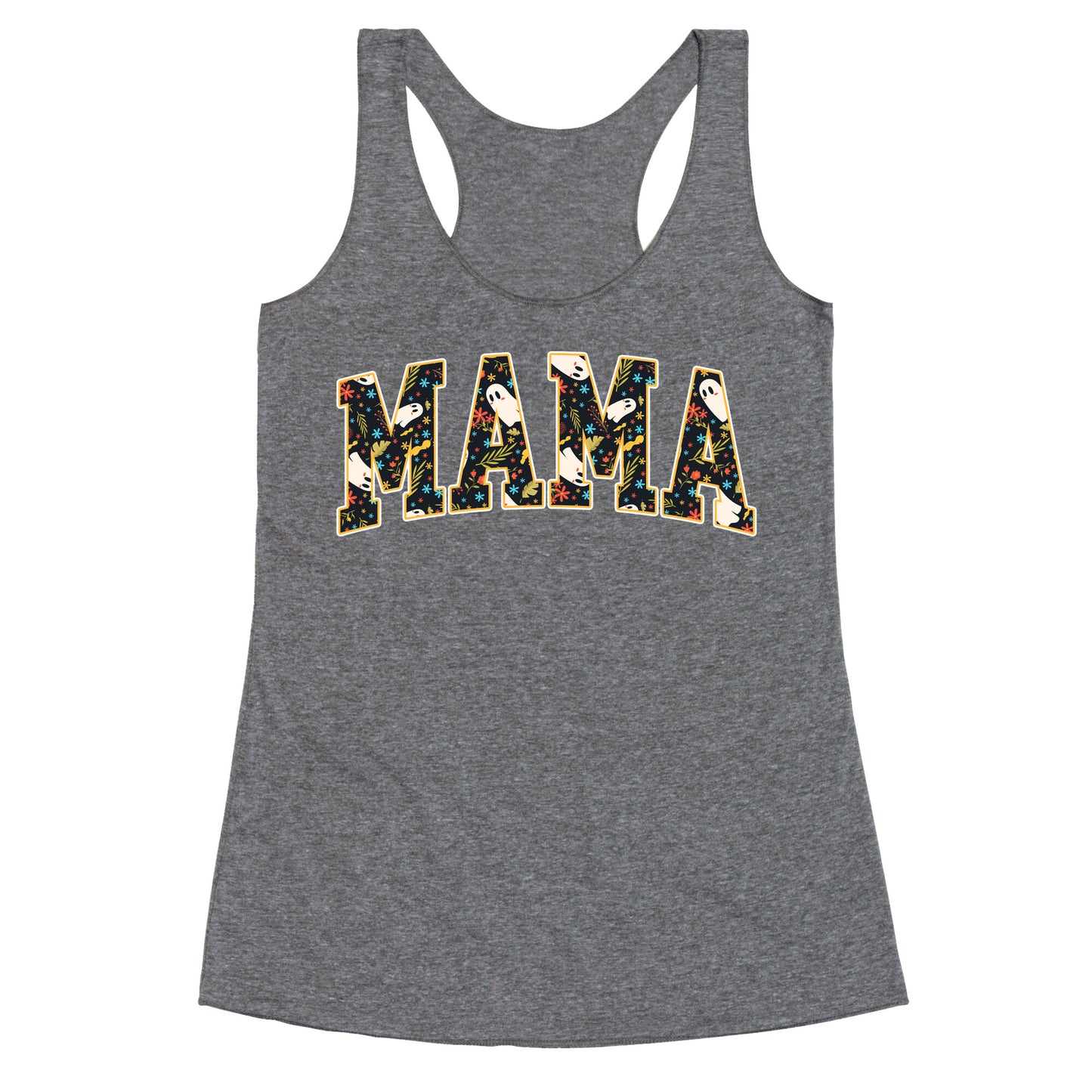 Halloween Mama Racerback Tank