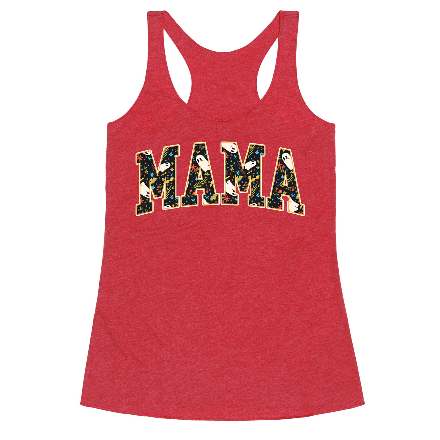 Halloween Mama Racerback Tank