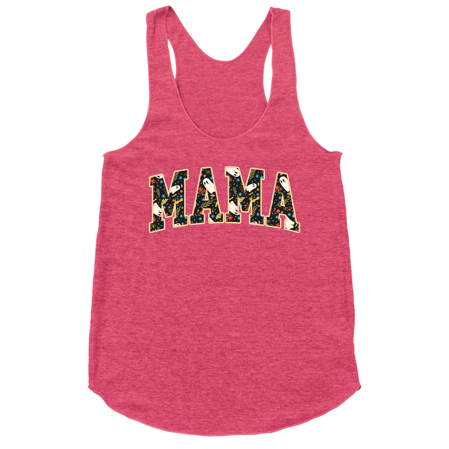 Halloween Mama Racerback Tank