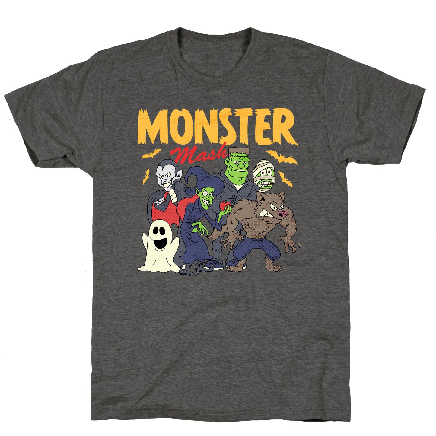 Halloween Monster Mash Unisex Triblend Tee