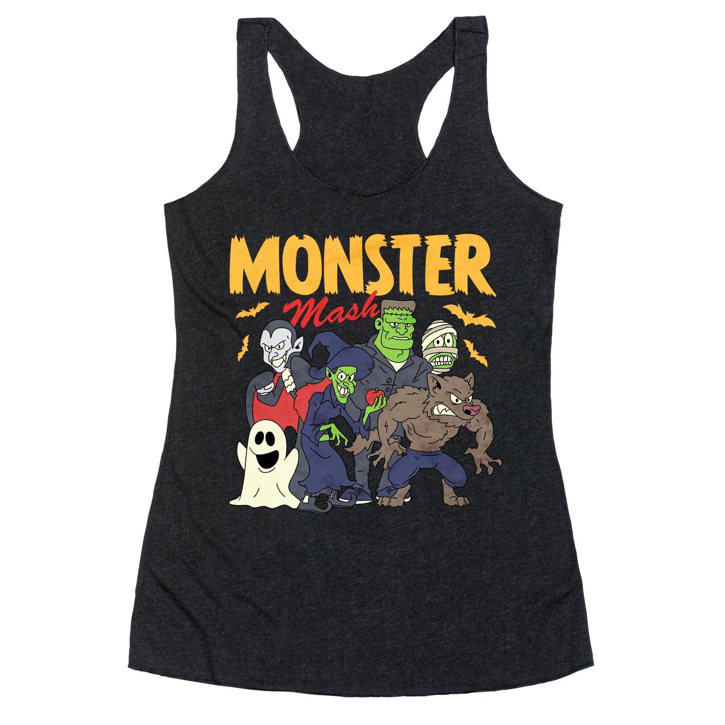 Halloween Monster Mash Racerback Tank