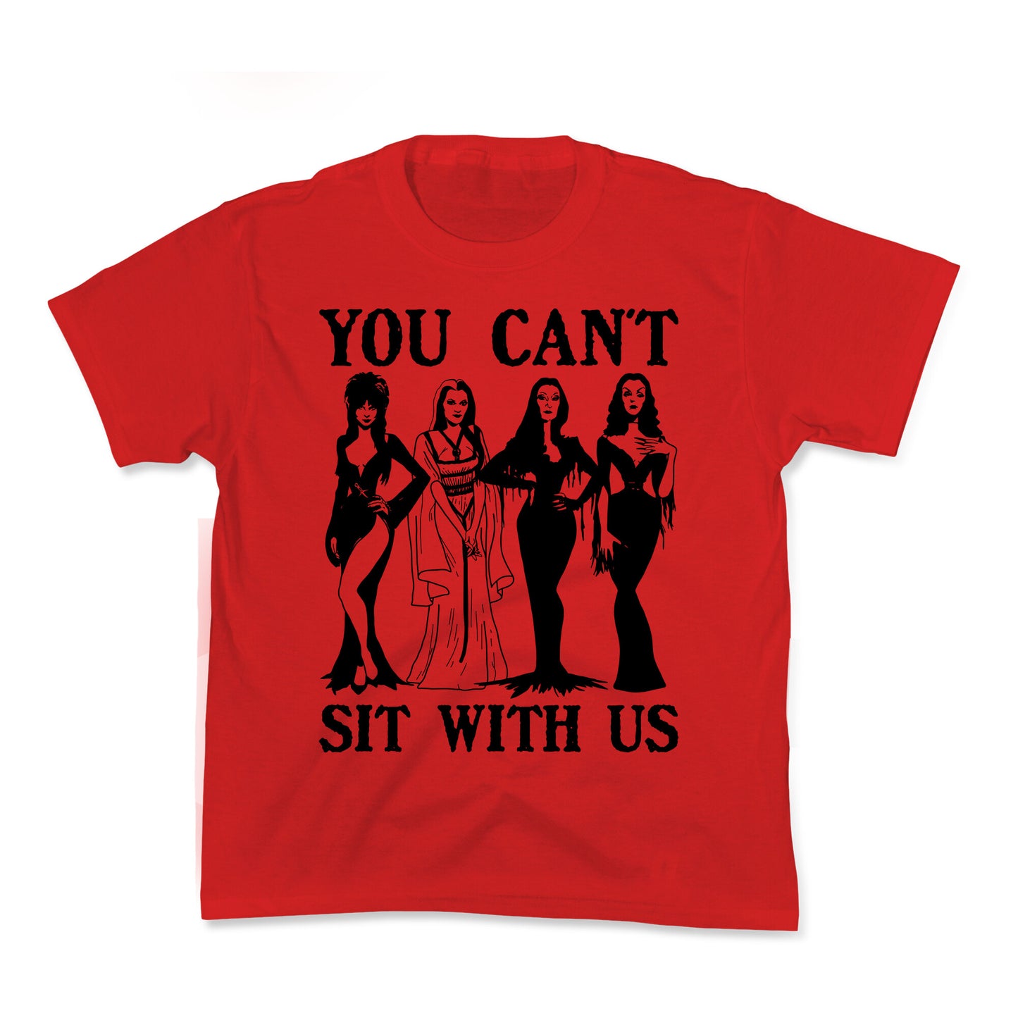 Halloween You Cant Sit With Us Kids Tee