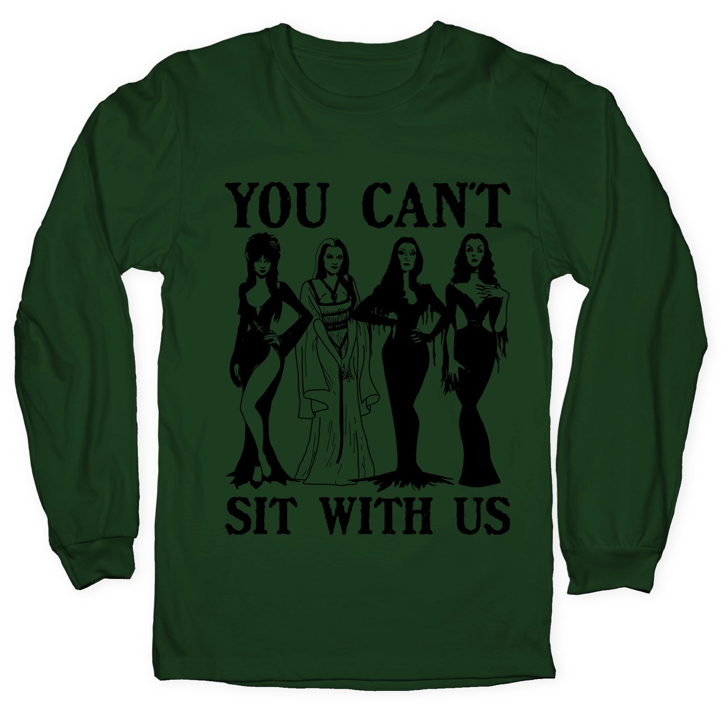 Halloween You Cant Sit With Us Longsleeve Tee