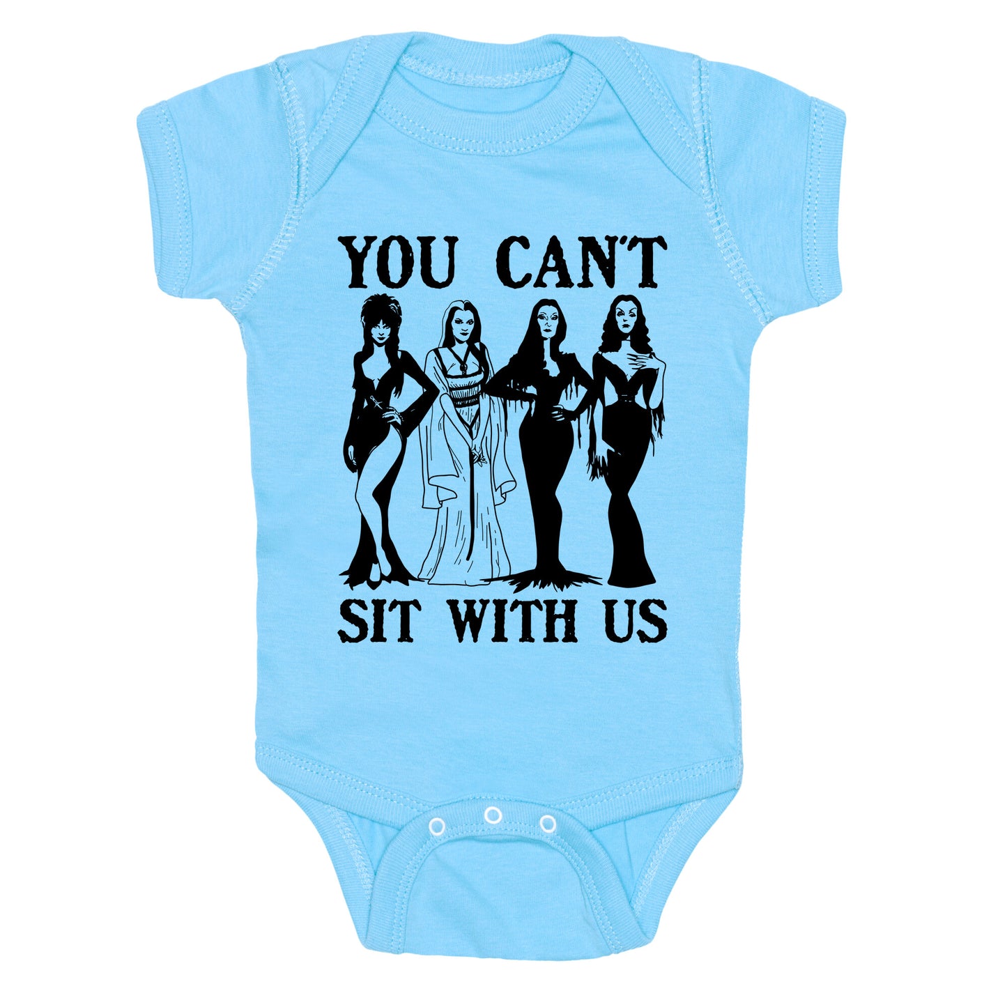 Halloween You Cant Sit With Us Baby One-Piece
