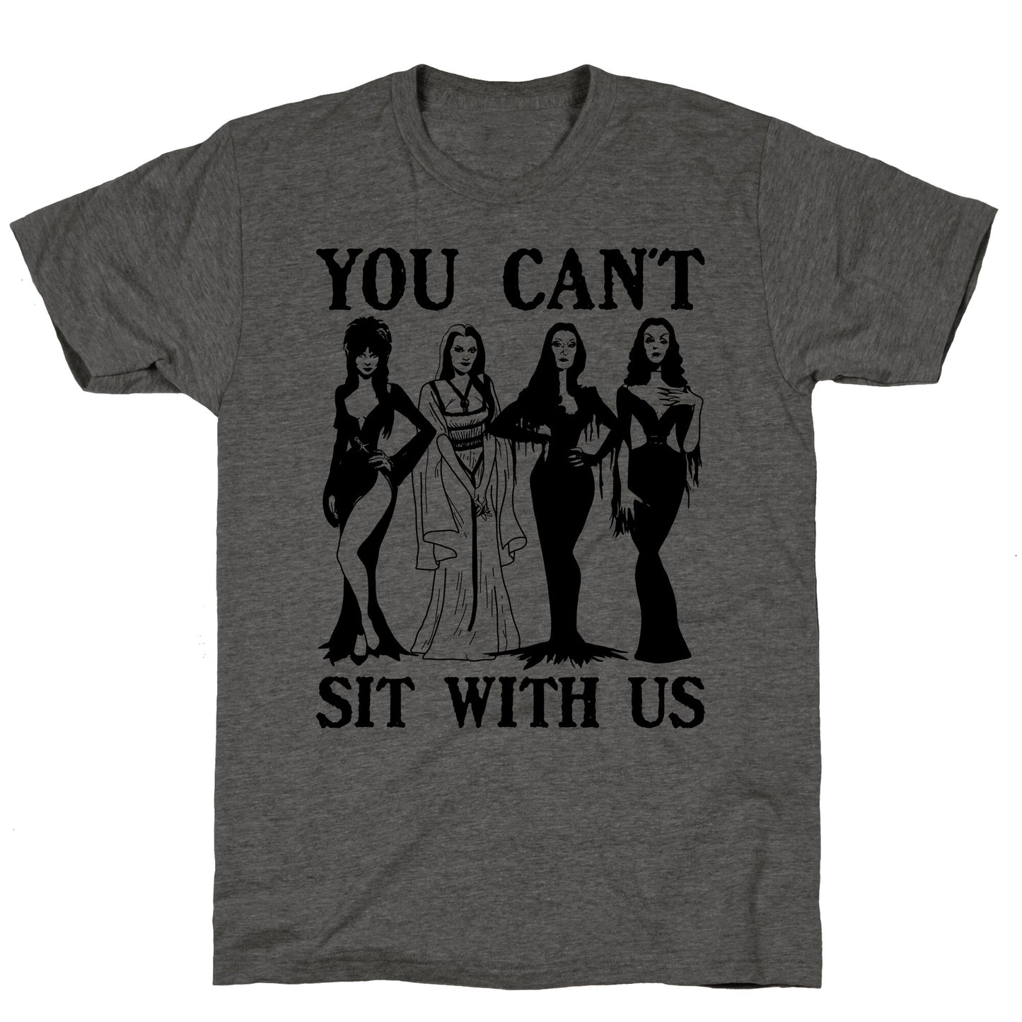 Halloween You Cant Sit With Us Unisex Triblend Tee