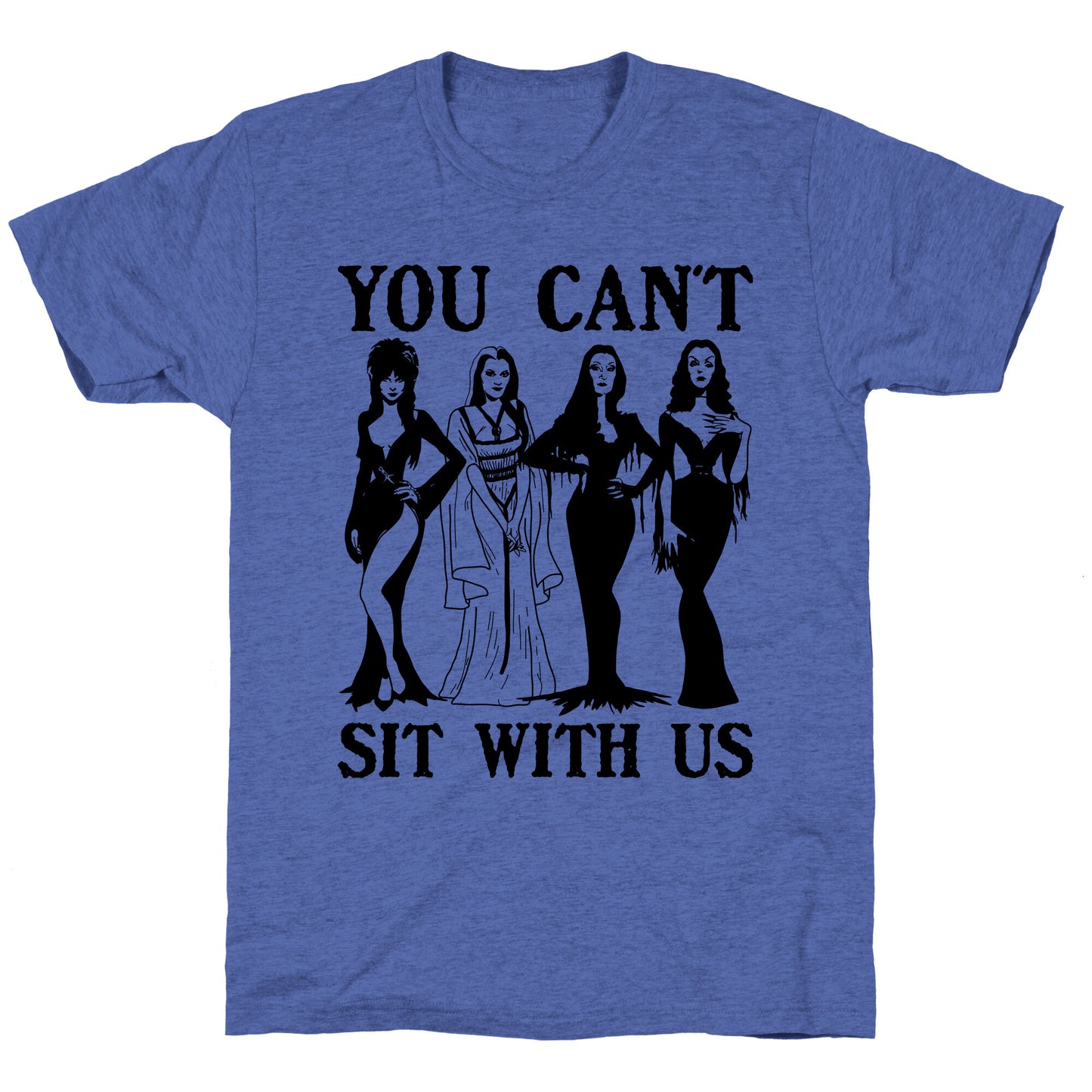 Halloween You Cant Sit With Us Unisex Triblend Tee