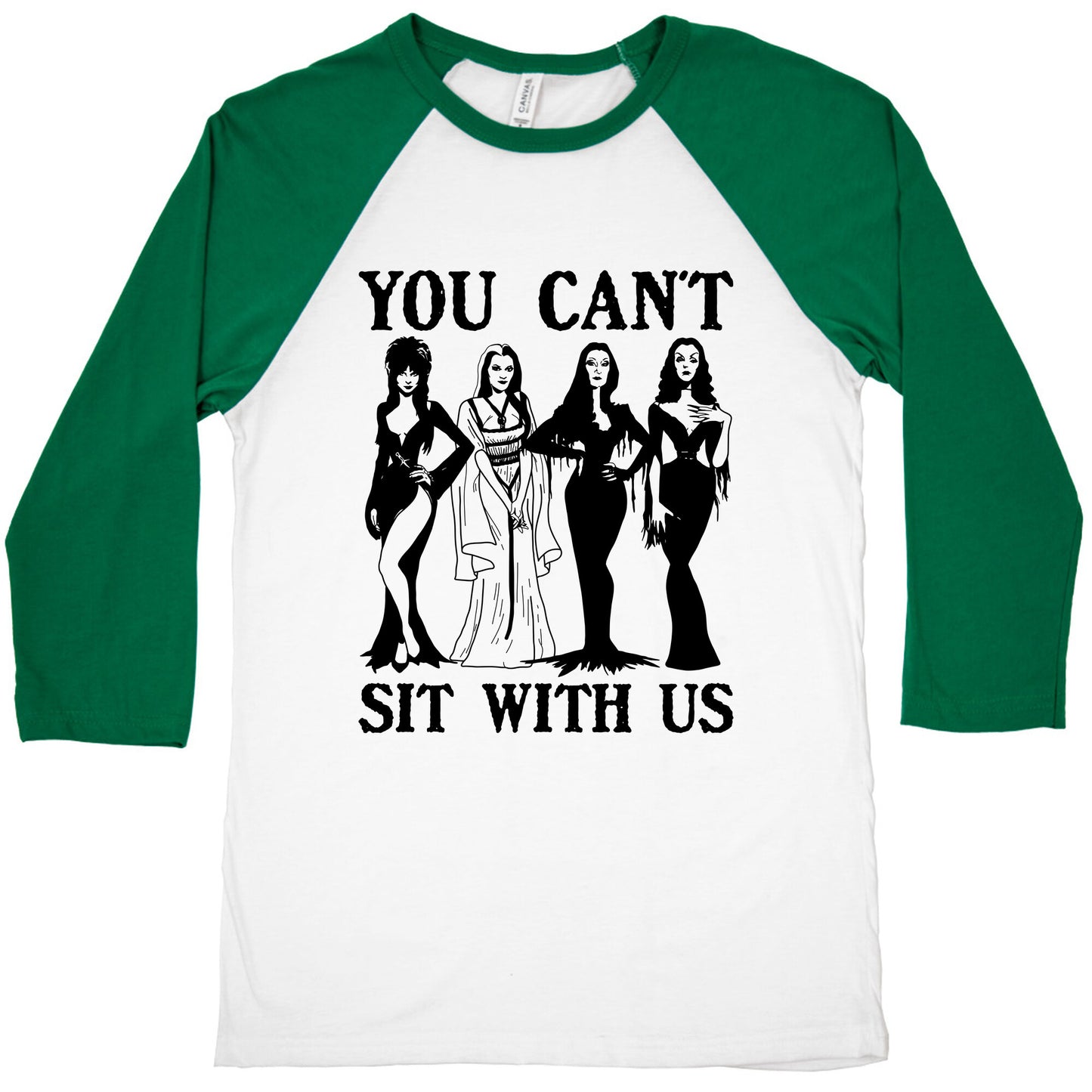 Halloween You Cant Sit With Us Baseball Tee